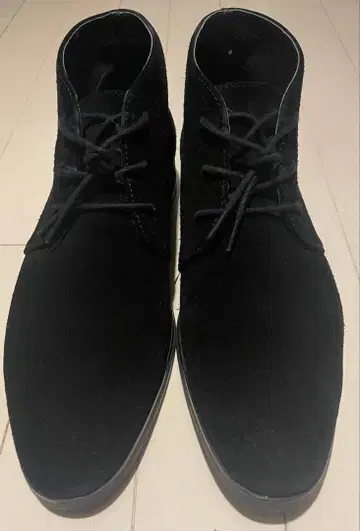 정장 셀렉트 블랙 스웨이드 처카 부츠 42