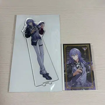 니지산지 애니카페 아크릴 스탠드 칵테일 카드 호시미치 쇼