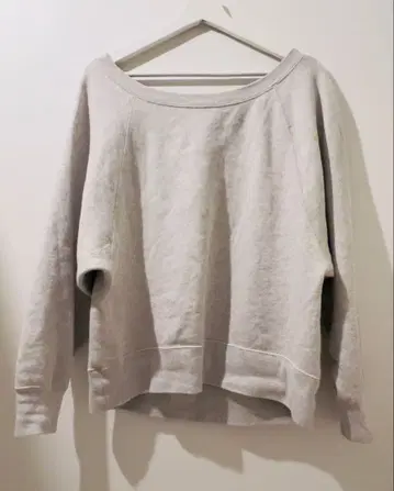 plage 맨투맨 스노우 그레이