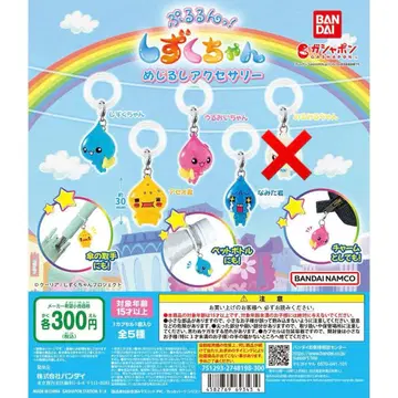 시즈쿠짱 메지루시 액세서리 4개 세트