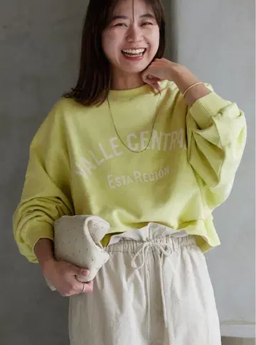 JOURNAL STANDARD relume 아치 로고 풀오버 맨투맨