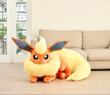 포켓몬 센터 봉제 인형 등신대 부스터 웅크린