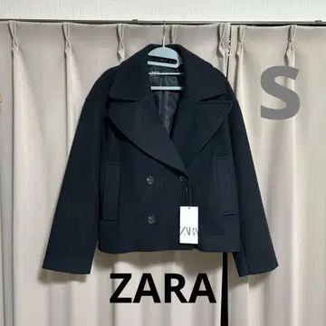 ZARA 네이비 더블 브레스트 자켓 S 새상품