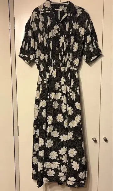 핑크하우스 꽃무늬 원피스 빈티지 새상품급 레어