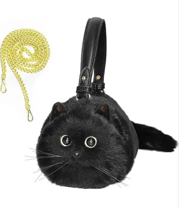 HUIJUFU 검은 고양이 백