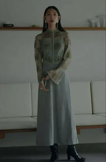 Ameri Vintage Flower lace dress