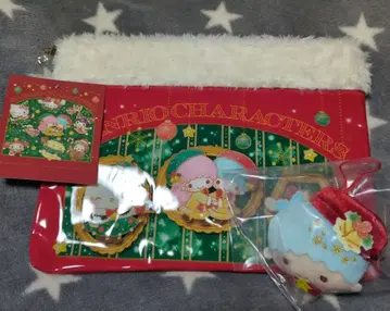 산리오 크리스마스 캐릭터즈 파우치, 오너먼트 [키키]