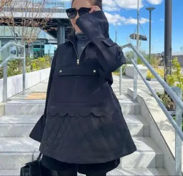 로지몬스터 2way 스캘럽 마운틴 후드티 마운틴 후드티