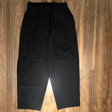 natto 턱 와이드 팬츠 [ 블랙 ]