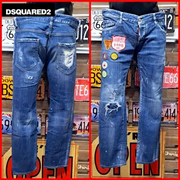 Dsquared2 스트레치 멀티 와펜 레귤러 클레멘트 청바지