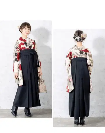 하카마 세트 졸업식