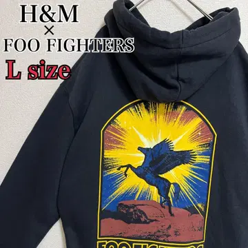 [레어] H&M FOO FIGHTERS 후드티 맨투맨