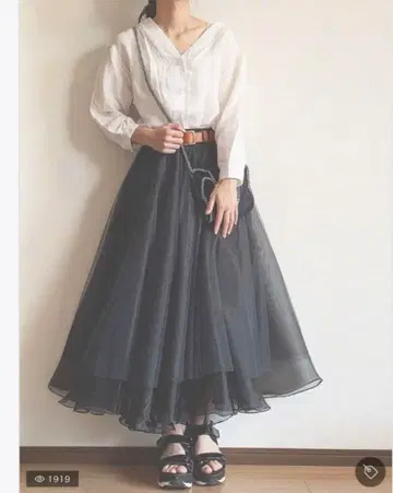 LA BELLE ETUDE 데님 도킹 볼륨 튤 x 오간자 SK