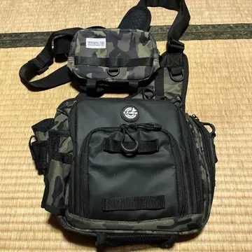 럭스 랑간 라이트 숄더백 티크 파우치