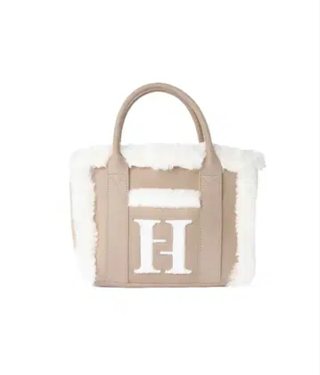 하립투 Cozy Winter Tote Bag 무스탕 토트백