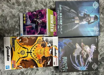 피규어 모음 4세트 프리렌, 그 비스크 돌, 나루토, 히소카