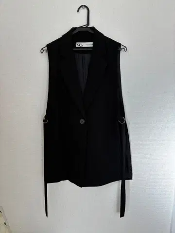ZARA 지레 XS 블랙 베스트