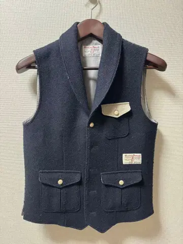 [레어] 해리스 트위드 남성용 베스트 Harris Tweed