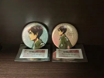 엘렌 캔뱃지 2개 세트 겨울의 발걸음 ver.