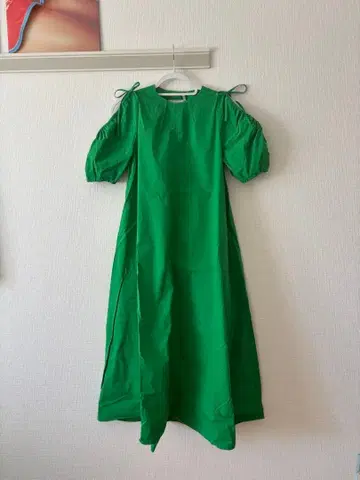 21 여름 MAISONSPECIAL 벌룬 슬리브 A 라인 원피스