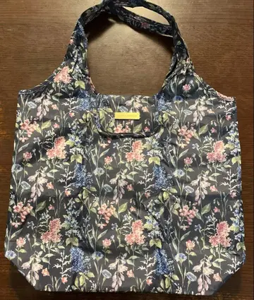 [ 미사용 ] 로라 애슐리 보온 보냉 에코백 네이비