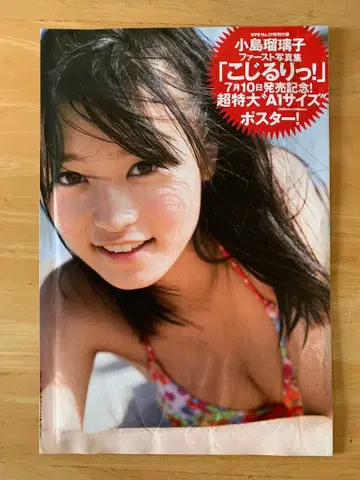 코지마 루리코 초특대형 A1 사이즈 포스터 미개봉 DVD 포함