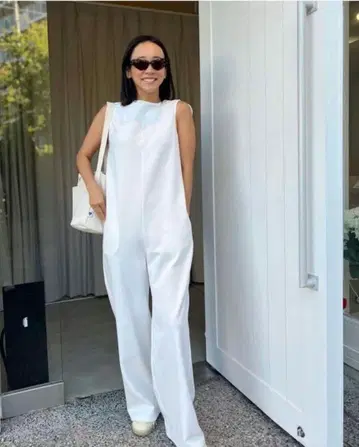 rosymonster 백 스캘럽 올인원