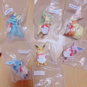 제일복권 포켓몬 F상 길거리 산책 힐끔프렌즈 에브이 샤미드 세트