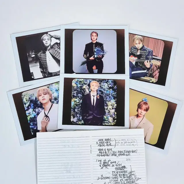 방탄 지민 뮤즈 앨범 인스턴트 폴라로이드 포토 포카 양도