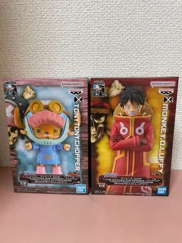 원피스 DXF 초파&루피 피규어 2종 세트