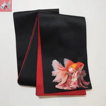 기모노 금붕어의 반폭 오비 1