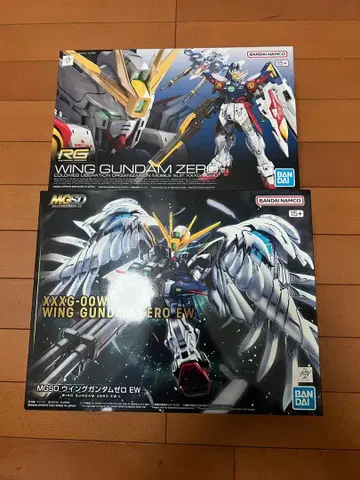 RG MGSD 윙건담 제로 2종 세트