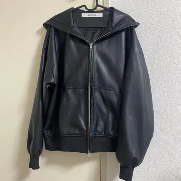 provoke 가죽 블루종