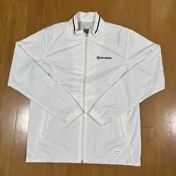 골프웨어 TaylorMade 화이트 자켓 남성용 S 사이즈