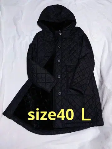 [ 새상품급 ] 매킨토시 런던 퀼팅 코트 보아 안감 사이즈 40 L