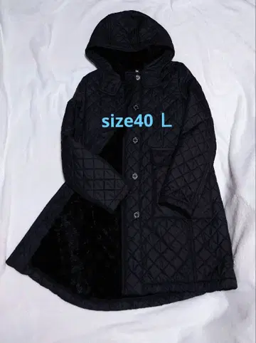 [ 새상품급 ] 매킨토시 런던 퀼팅 코트 보아 안감 사이즈 40 L