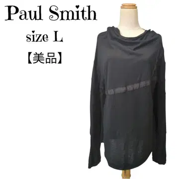 새상품급 폴스미스 Paul Smith 튜닉 롱T 블랙 변형 L