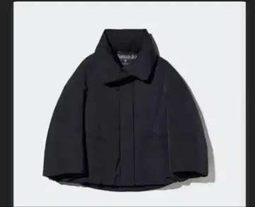 UNIQLO +J 하이브리드 다운 자켓 블랙 S 사이즈