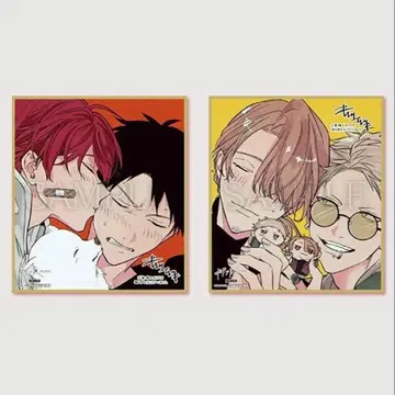 기븐전 ENCORE 입장 혜택 색지 리츠마후 아키하루 2세트