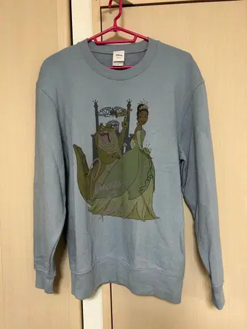 공주와 마법의 키스 티아나 트레이닝복 디즈니 L