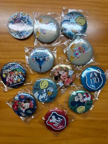 디즈니 캔뱃지 묶음 판매