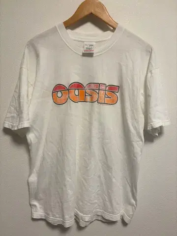 [ OASIS ] 00s 오아시스 Japan 투어 T셔츠 L 화이트
