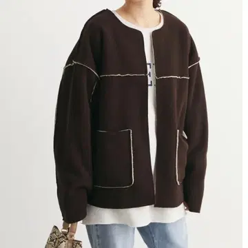 Green Parks 보아 안감 블루종 FREE (미사용)