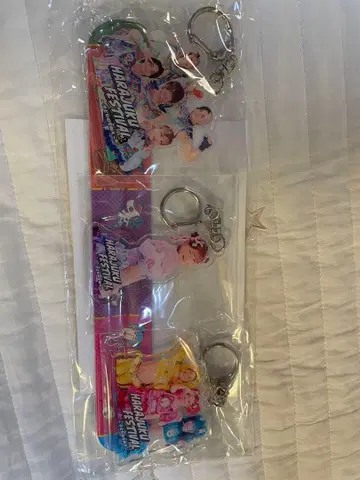 하라주쿠 페스티벌 타케파라 리아피 시나코 아크릴 키링 패치 밴딩