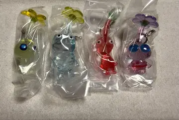 피크민 메지루시 액세서리 빛나는 얼음 빨간색 깃털