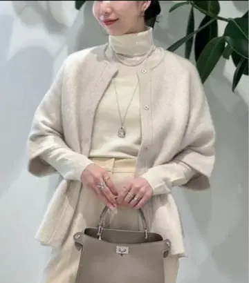 보르지 더블 페이스 폭스 가디건