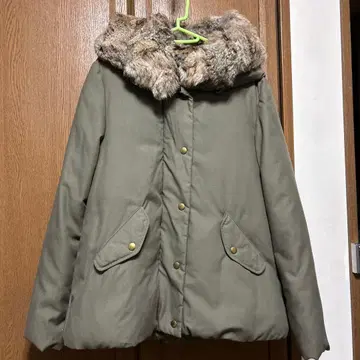 RADIATE 올리브 퍼 다운 자켓