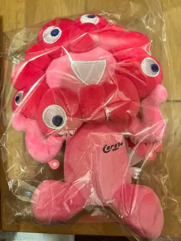 먀쿠먀쿠 핑크 봉제 인형 세레소 오사카 만박 EXPO2025 미개봉