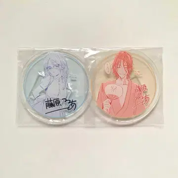 요호 x 보쿠SS 이누보쿠 15주년 카페 아크릴 코스터 한노즈카 노바라