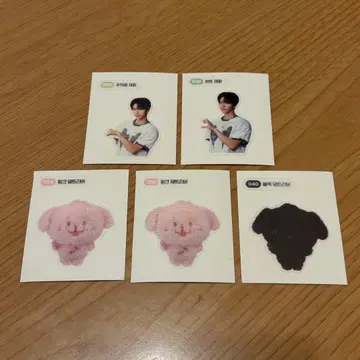 NCTWISH COLOR POPUP 스티커 재희 덴트리버